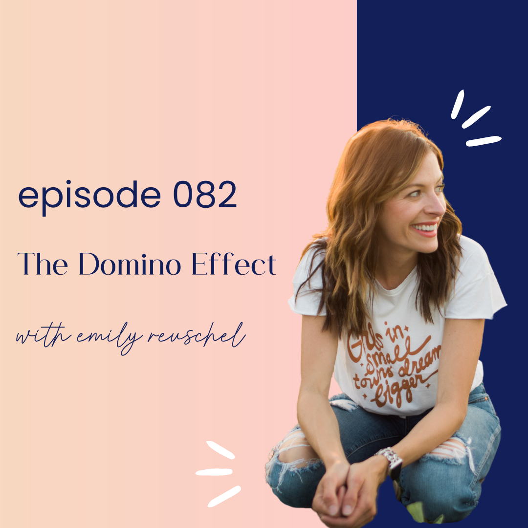 thumbnail graphic for episode 082 the domino effect
